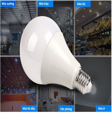 Bóng đèn led đui xoáy công suất 3W