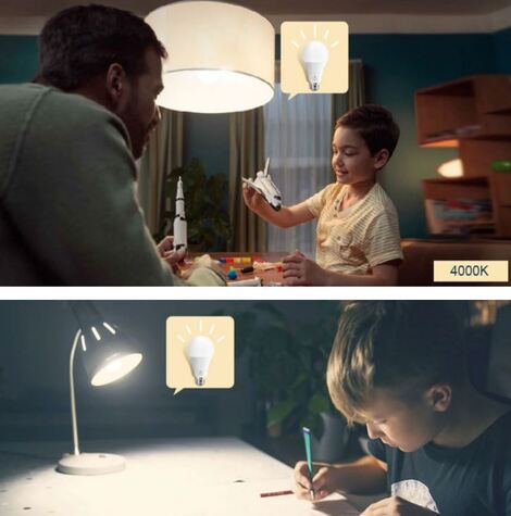 đèn led bulb 5W màu trung tính