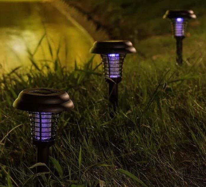 Cột đèn sân vườn bẫy côn trùng DSV26
