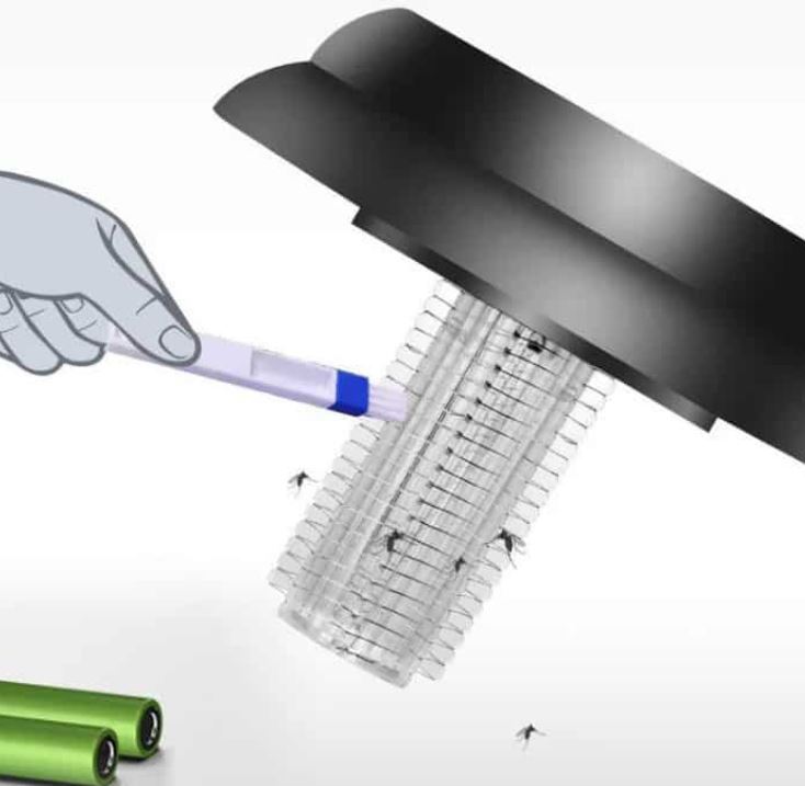 Cột đèn sân vườn bẫy côn trùng DSV26