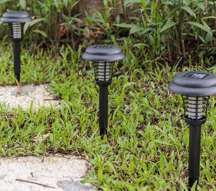 Cột đèn sân vườn bẫy côn trùng DSV26