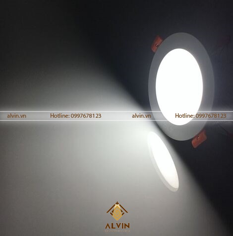 Đèn LED âm trần 7W, 3 chế độ màu
