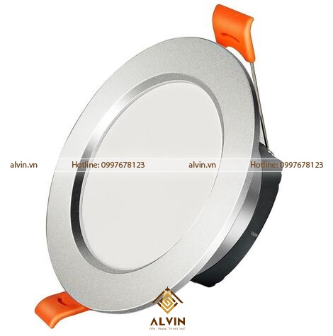 Đèn LED âm trần 7W, 3 chế độ màu
