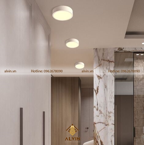 đèn LED ốp trần hình tròn