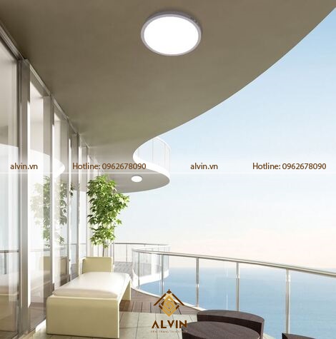 đèn LED ốp trần hình tròn