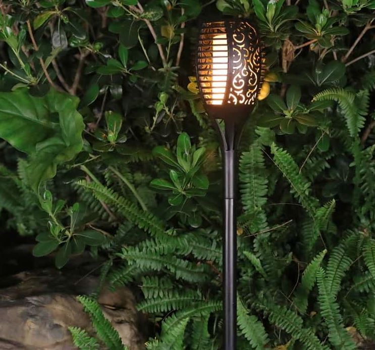Cột đèn led sân vườn năng lượng mặt trời DSV03