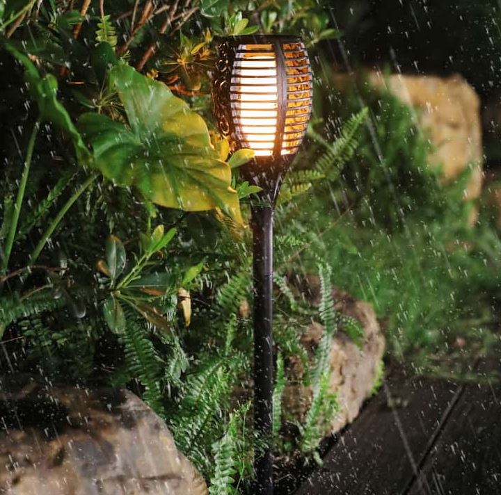 Cột đèn led sân vườn năng lượng mặt trời DSV03
