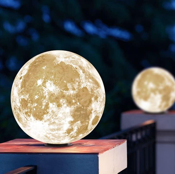 Đèn trang trí ngoài trời hình mặt trăng DSV20