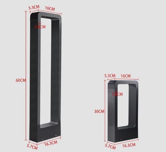 Đèn trụ hắt sáng cảnh quan sân vườn LED 7W DSV02