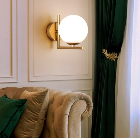 Mẫu đèn treo tường Golden Light cao cấp ĐGT02