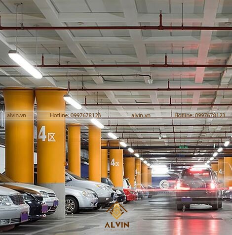 Đèn tuýp LED bán nguyệt 40W ánh sáng trắng 6000K