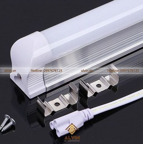 Đèn tuýp LED T8 dài 1.2m, 20W có máng