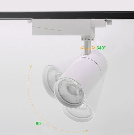 Đèn rọi ray COB cao cấp siêu sáng công suất 30W