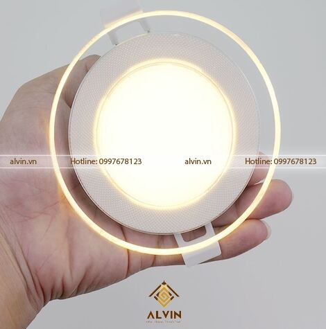 Đèn led âm trần 5W, kích thước 65-85mm 