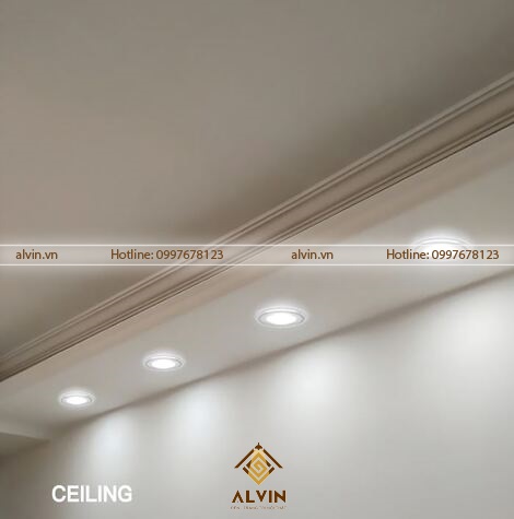 Đèn led âm trần 5W, kích thước 65-85mm 