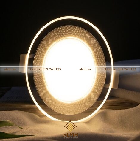 Đèn led âm trần 5W, kích thước 65-85mm 