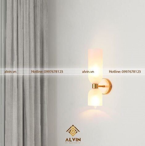 Mẫu đèn gắn tường 2 đầu 2 bóng LED