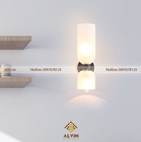 Mẫu đèn gắn tường 2 đầu 2 bóng LED