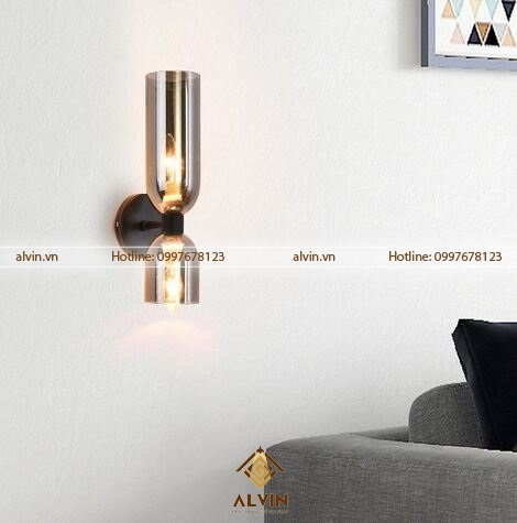 Mẫu đèn gắn tường 2 đầu 2 bóng LED