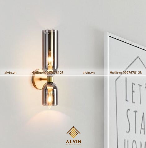 Mẫu đèn gắn tường 2 đầu 2 bóng LED