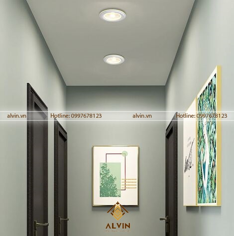 Đèn LED âm trần Downlight COB siêu mỏng