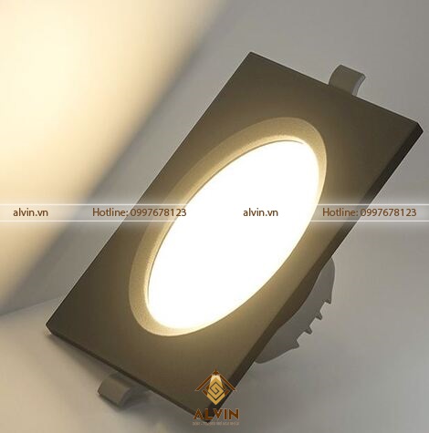 Đèn Led âm trần vuông/vuông đôi