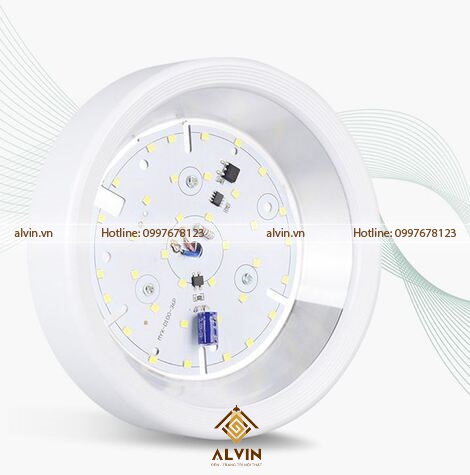 Đèn LED ốp trần gắn bề mặt công suất 7W, 12W