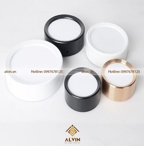 Đèn LED ốp trần gắn bề mặt công suất 7W, 12W
