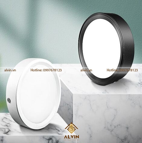 Đèn LED ốp trần gắn bề mặt công suất 7W, 12W