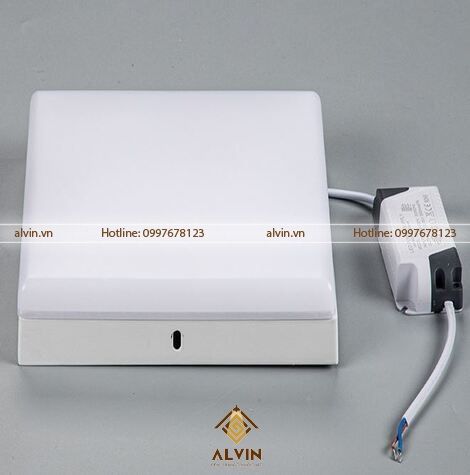 Đèn LED ốp trần vuông công suất 18W, 24W