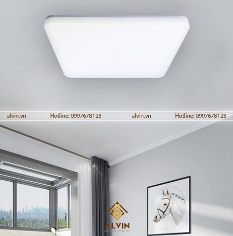 Đèn LED ốp trần vuông công suất 18W, 24W