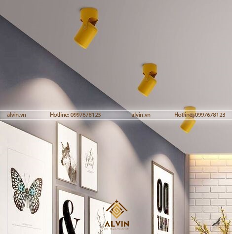Đèn rọi không ray xoay 180 độ công suất 12W