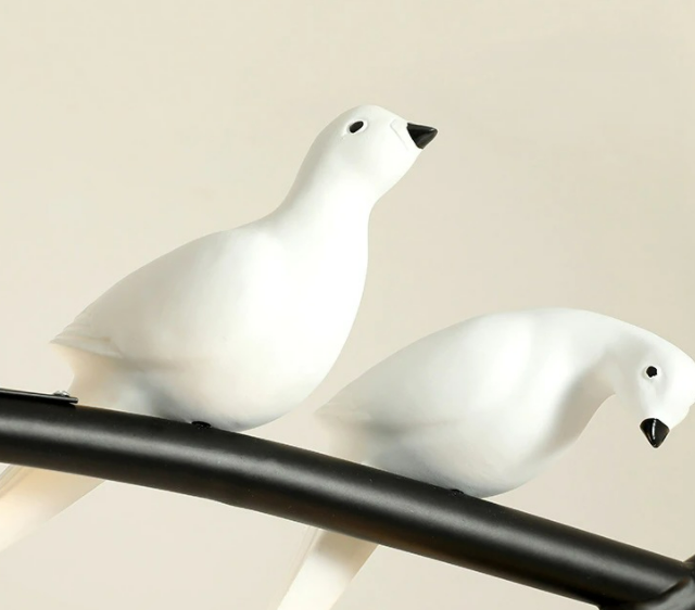 Mẫu đèn thả bàn ăn Lovebirds phong cách Bắc Âu