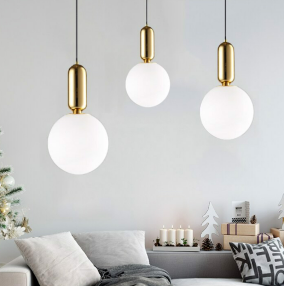 Mẫu đèn thả trần Glamor phong cách hiện đại