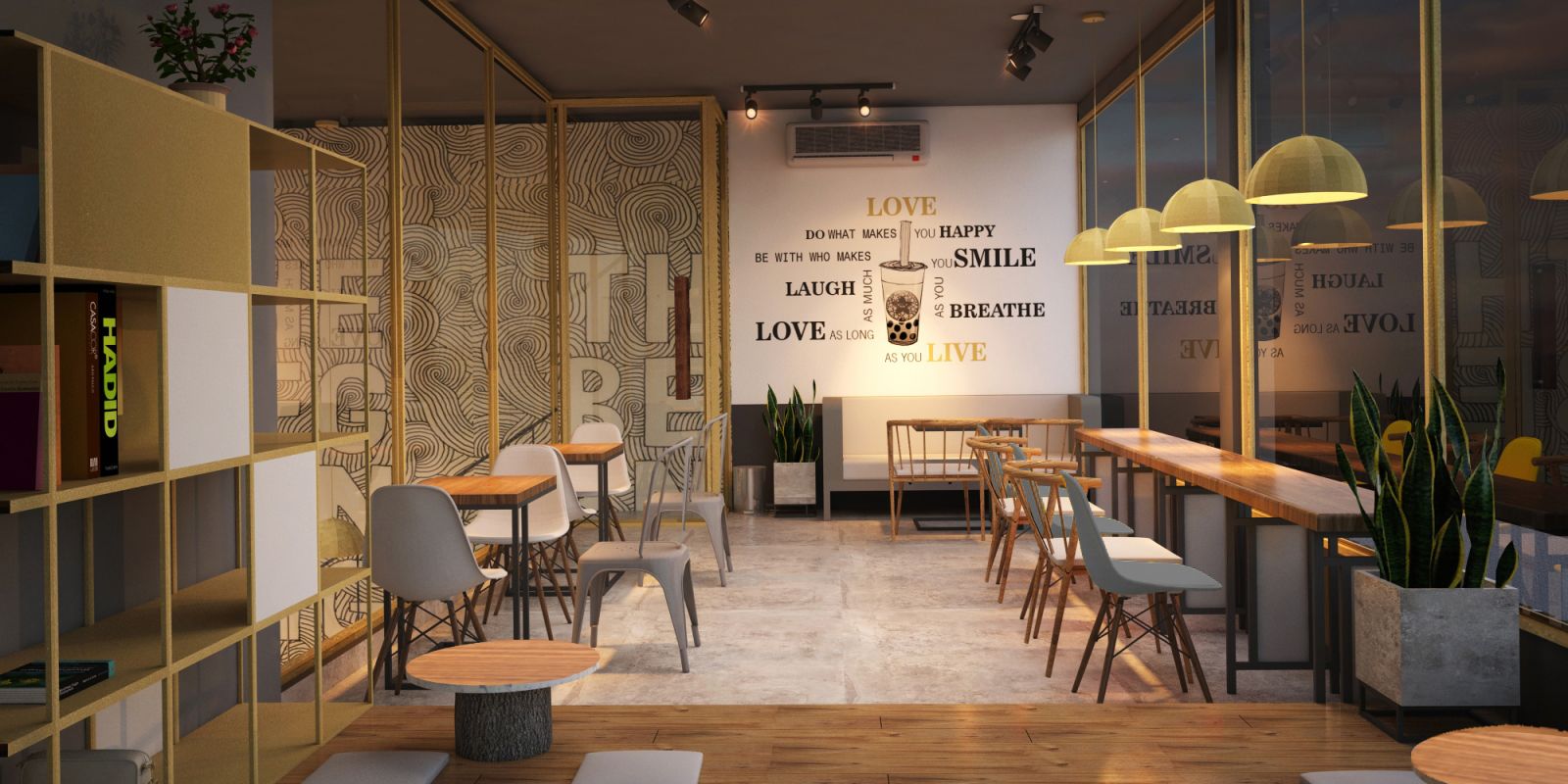 Quy trình và bài học để đời khi setup không gian quán cafe thế kỷ