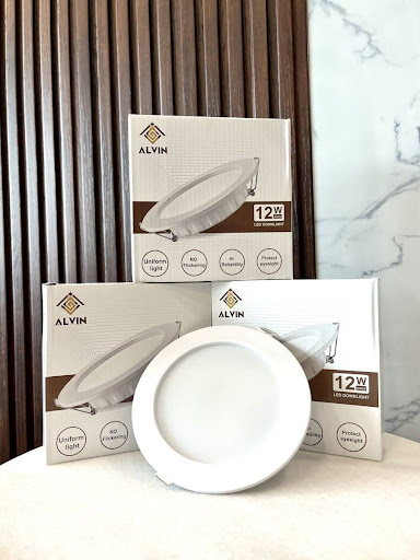 Mẫu đèn nhà vệ sinh âm trần đế mỏng