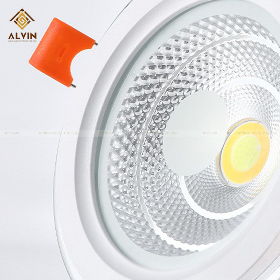 So sánh kích thước đèn led âm trần 9w với các loại đèn led khác