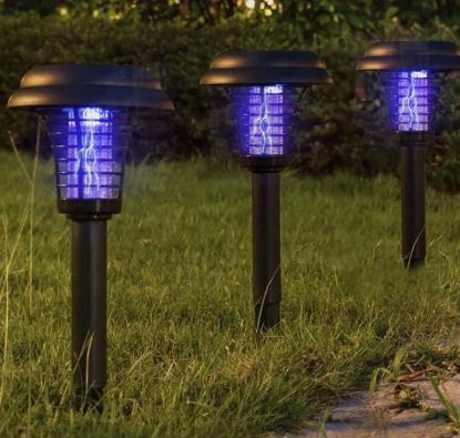 Cột đèn sân vườn bẫy côn trùng DSV26