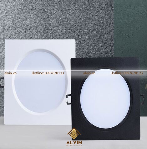 Đèn Led âm trần vuông/vuông đôi 5W, 7W, 12W, 18W 
