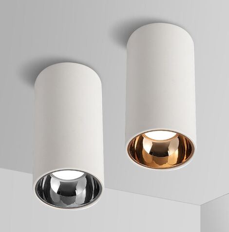 Đèn LED rọi COB gắn trần chống chói 7W, 12W vỏ trắng